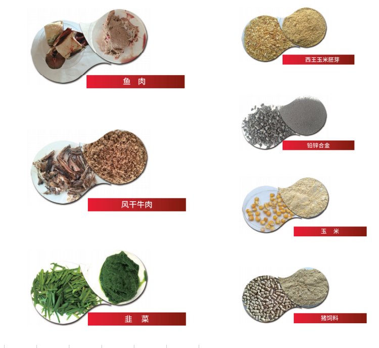 食品研磨樣品